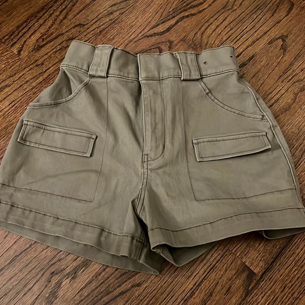 high rise mom shorts
